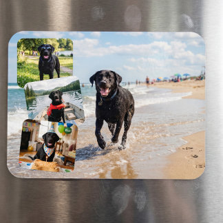 Magnet Flexible Aimant personnalisé personnalisable avec 4 photos