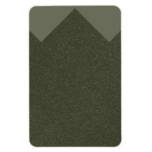 Magnet Flexible Aimant personnalisé vert Arrow Moss - Personnalisa