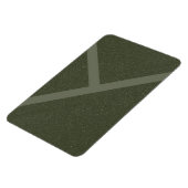 Magnet Flexible Aimant personnalisé vert mousse avec texture – Per (Côté Gauche)