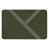 Magnet Flexible Aimant personnalisé vert mousse avec texture – Per (Horizontal)