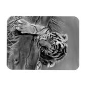 Magnet Flexible Aimant Petit Tigre (Horizontal)