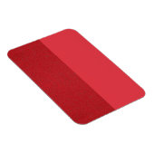 Magnet Flexible Aimant photo à deux tons texturé rouge flexible (Côté Droit)