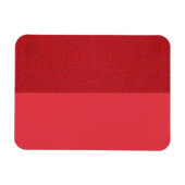 Magnet Flexible Aimant photo à deux tons texturé rouge flexible (Horizontal)