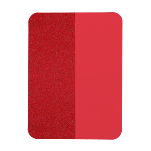 Magnet Flexible Aimant photo à deux tons texturé rouge flexible (Vertical)