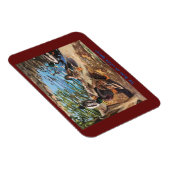 Magnet Flexible Aimant photo avec canards en Bourgogne (Côté Droit)