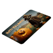 Magnet Flexible Aimant photo Citrouille d'Halloween (Côté Gauche)