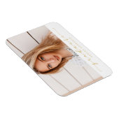 Magnet Flexible Aimant photo classique blanc et or (Côté Droit)