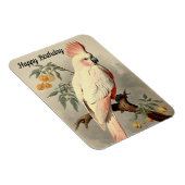 Magnet Flexible Aimant photo d'anniversaire d'oiseaux tropicaux (Côté Droit)