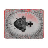 Magnet Flexible Aimant photo de bénédiction de la maison (Horizontal)