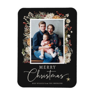 Magnet Flexible Aimant photo de Noël élégant