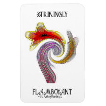 Aimant photo "Flamboyant" Flexible