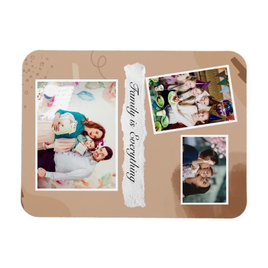 Magnet Flexible Aimant photo flexible (Horizontal)