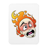 Magnet Flexible Aimant photo flexible à tête de feu Scovillelicous (Vertical)