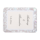 Magnet Flexible Aimant photo flexible Argent (Horizontal)
