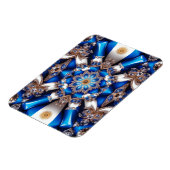 Magnet Flexible Aimant photo flexible aux couleurs argentines (Côté Gauche)