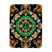 Magnet Flexible Aimant photo flexible aux couleurs brésiliennes (Vertical)