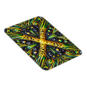Magnet Flexible Aimant photo flexible aux couleurs jamaïcaines (Côté Droit)