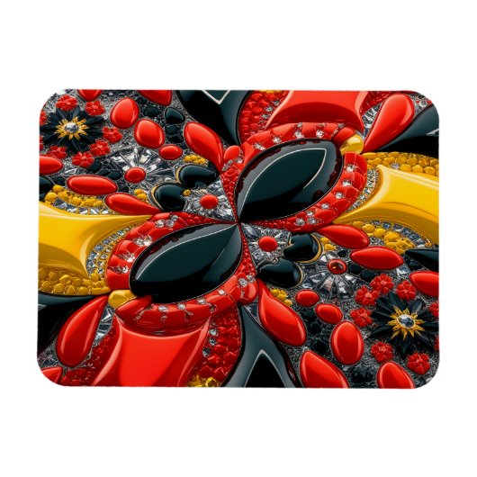 Magnet Flexible Aimant photo flexible avec couleurs Allemagne (Horizontal)