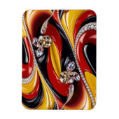 Magnet Flexible Aimant photo flexible avec couleurs belges (Vertical)