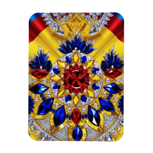 Magnet Flexible Aimant photo flexible avec couleurs roumaines (Vertical)