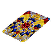 Magnet Flexible Aimant photo flexible avec couleurs roumaines (Côté Gauche)