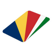 Magnet Flexible Aimant photo flexible avec couleurs Seychelles (Côté Gauche)