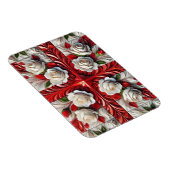 Magnet Flexible Aimant photo flexible avec design Rose anglais (Côté Droit)