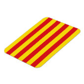 Magnet Flexible Aimant photo flexible avec drapeau de Catalogne (Côté Gauche)