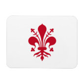 Magnet Flexible Aimant photo flexible avec drapeau de Florence (Horizontal)