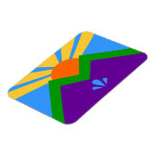 Magnet Flexible Aimant photo flexible avec drapeau de Manitou Spri (Côté Gauche)