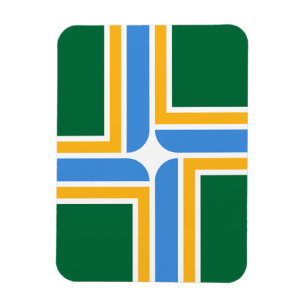 Magnet Flexible Aimant photo flexible avec drapeau de Portland