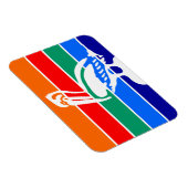 Magnet Flexible Aimant photo flexible avec drapeau de Saint-Péters (Côté Droit)