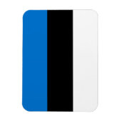 Magnet Flexible Aimant photo flexible avec drapeau d'Estonie (Vertical)