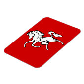 Magnet Flexible Aimant photo flexible avec le drapeau du comté de (Côté Gauche)