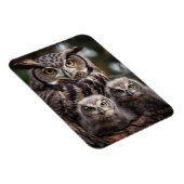 Magnet Flexible Aimant photo flexible de la famille Owl (Côté Droit)