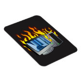 Magnet Flexible Aimant photo flexible d'incendie d'ordinateur (Côté Droit)