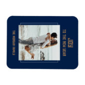 Magnet Flexible Aimant photo flexible du Nouvel An (Horizontal)