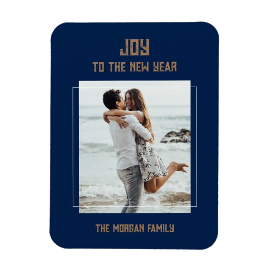 Magnet Flexible Aimant photo flexible du Nouvel An (Vertical)