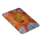 Magnet Flexible Aimant photo flexible Fiery Sun (Côté Droit)