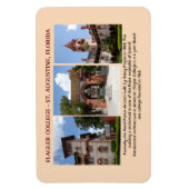Magnet Flexible Aimant photo flexible Flagler College (Vertical)