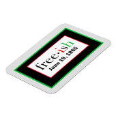 Magnet Flexible Aimant photo flexible JunetDix franc (Côté Gauche)