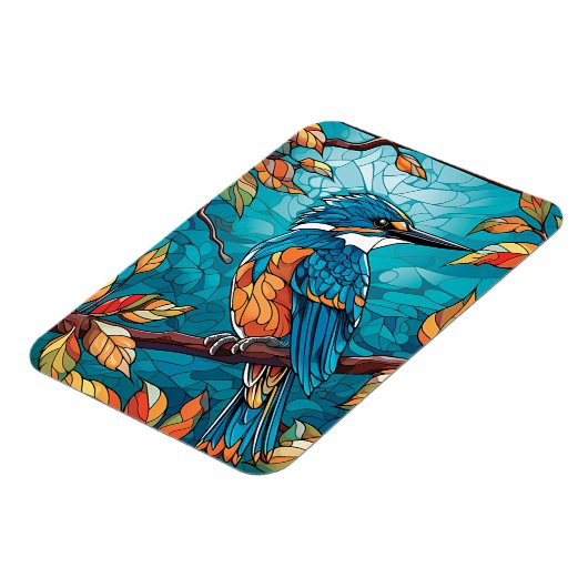 Magnet Flexible Aimant photo flexible Kingfisher Automne (Côté Gauche)