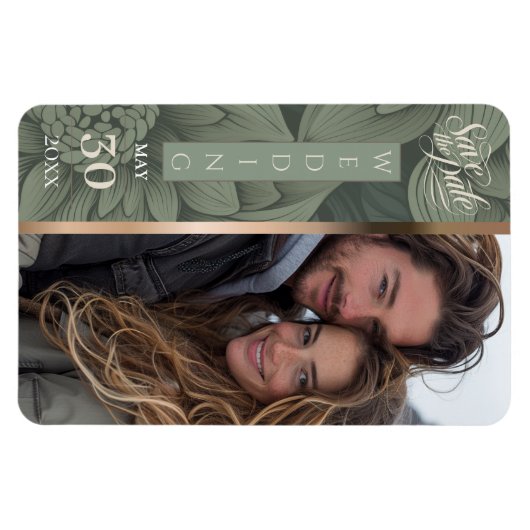 Magnet Flexible Aimant Photo Flexible Luxe Bloom Simplement (Horizontal)