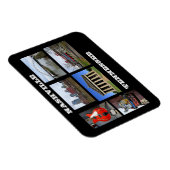 Magnet Flexible Aimant photo flexible Nashville Tennessee (Côté Droit)