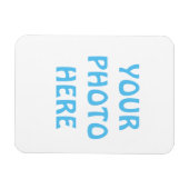 Magnet Flexible Aimant photo flexible PERSONNALISABLE (Horizontal)