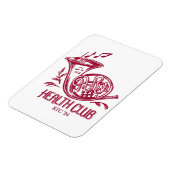 Magnet Flexible Aimant photo HHC (Corne française) (Côté Gauche)