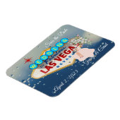 Magnet Flexible Aimant photo Mariage Flexible Las Vegas (Côté Gauche)
