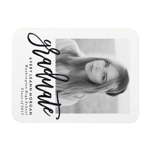 Magnet Flexible Aimant photo moderne Luxe (Horizontal)