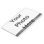 Magnet Flexible Aimant photo paysager de 6 po x 4 po (texte blanc) (Côté Gauche)