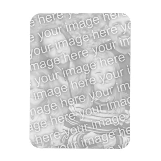 Magnet Flexible Aimant photo personnalisé | Ajouter votre image (Vertical)